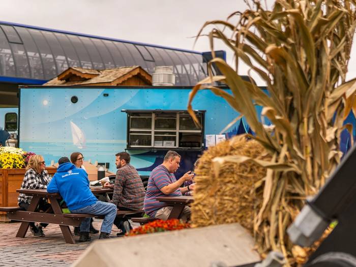 burger truck at disciples ridge