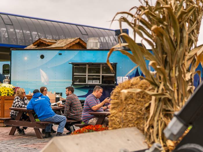 burger truck at disciples ridge