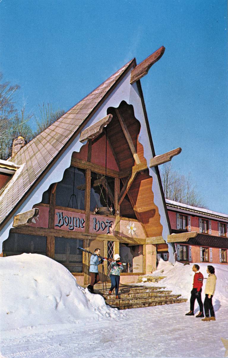 Boyneholf Lodge in the late 50's.