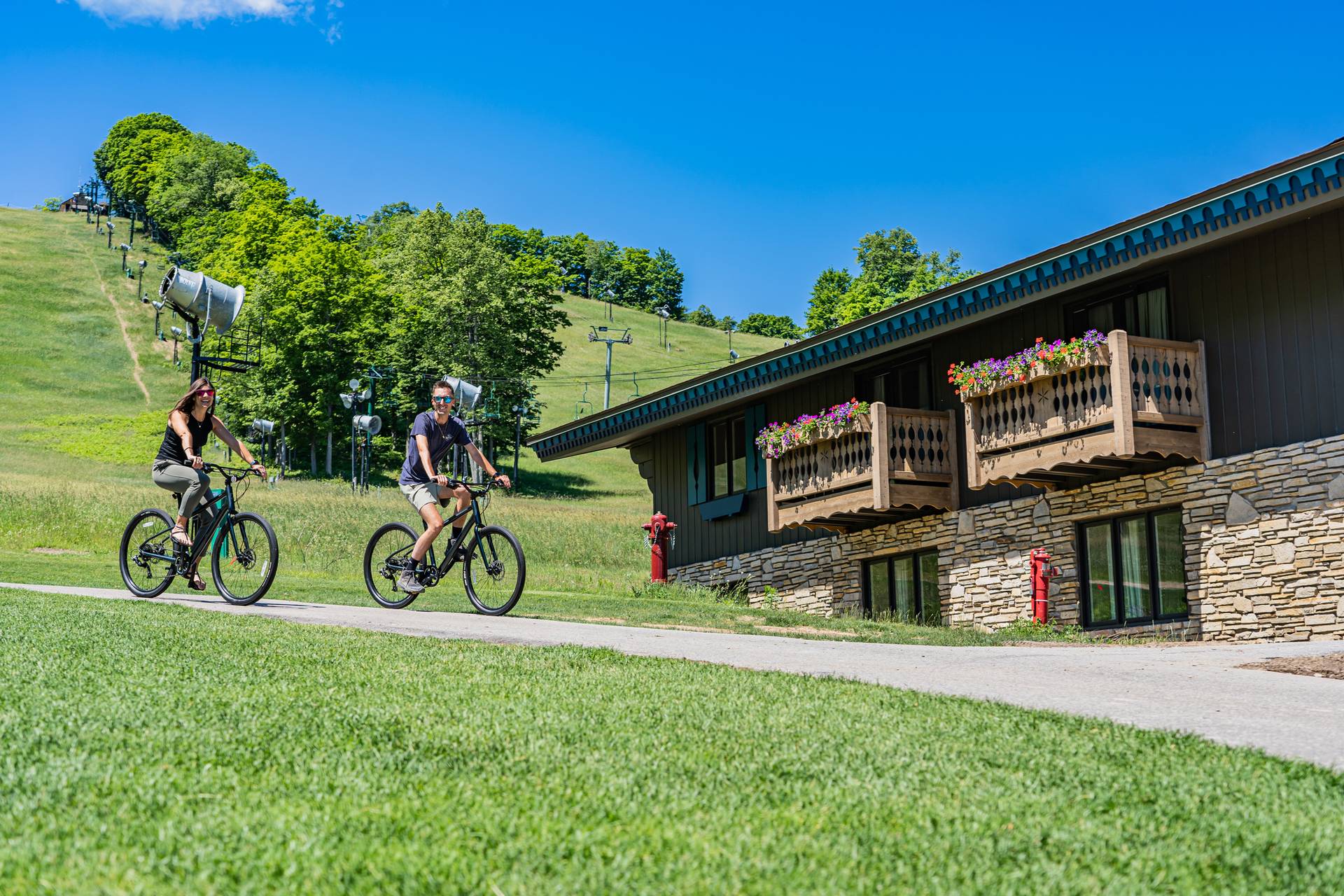 Complimentary bike rental at Chalet Edelweiss