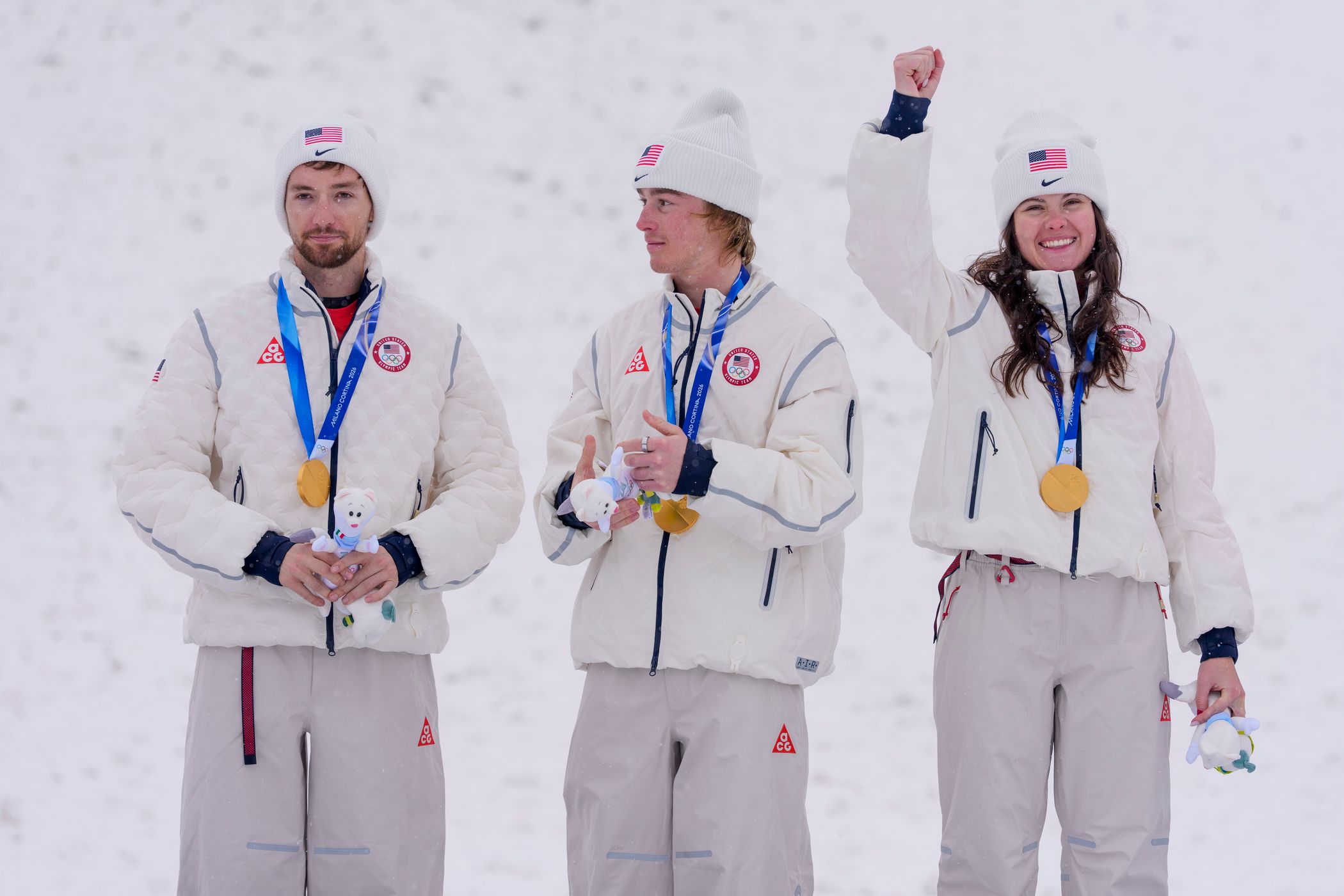 Kaila Kuhn with Gold medal