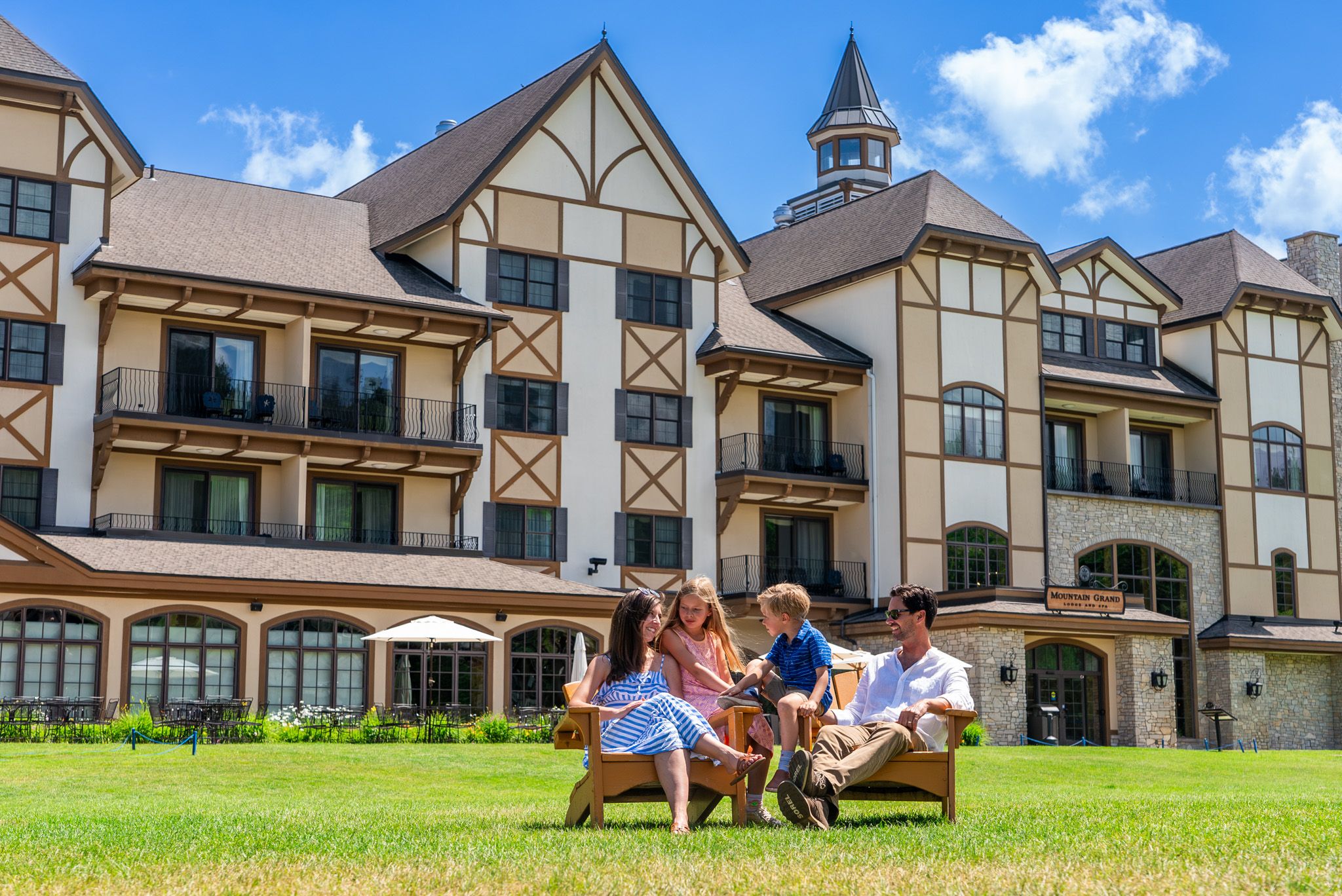 family at boyne mountain