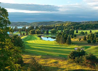 Gorgous view of the Monument golf course.