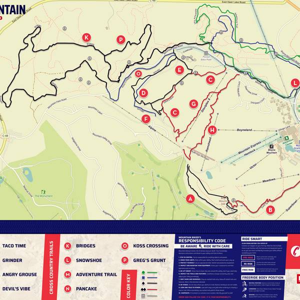 Bike Trail Map