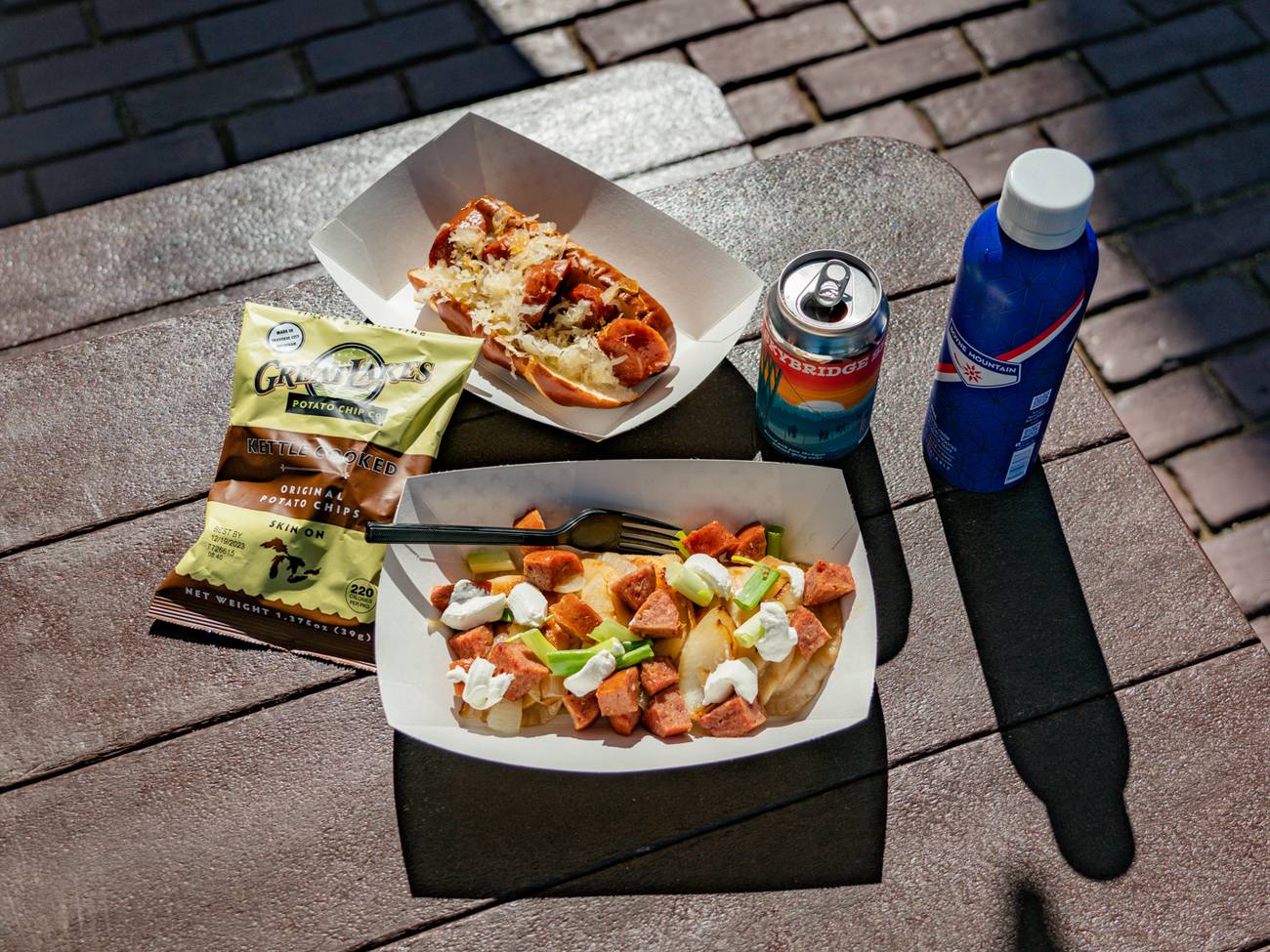 Food from SkyBridge Food Truck