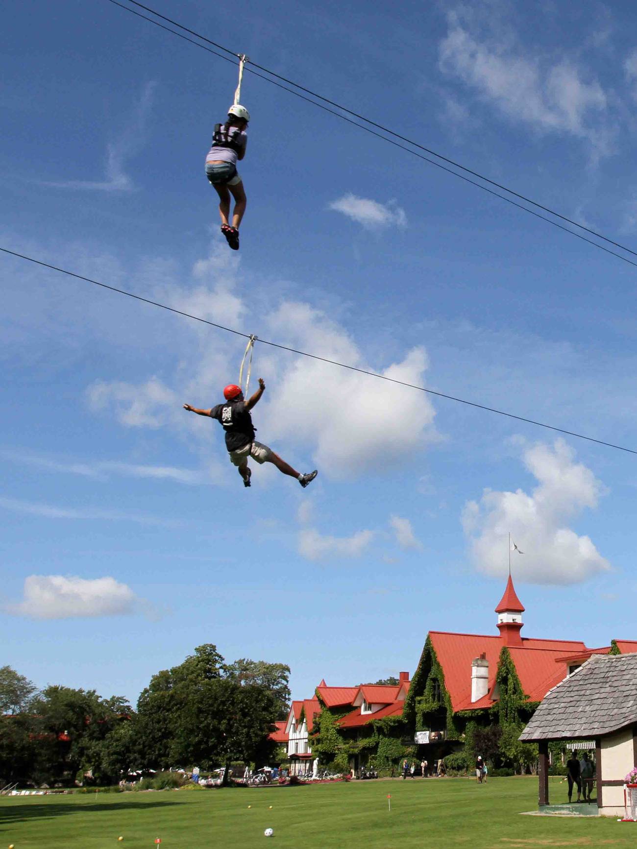 Zipline at The Highlands