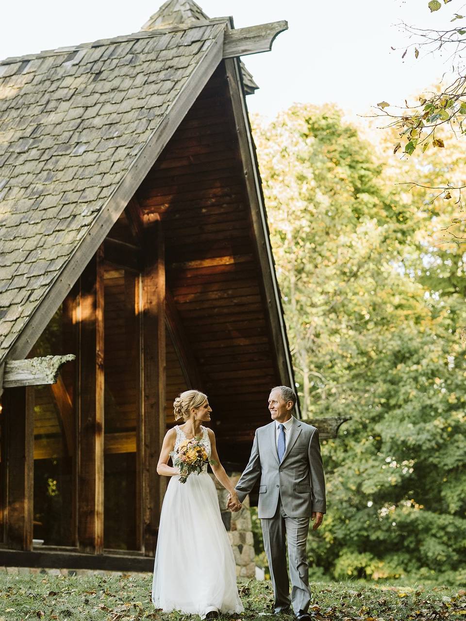 Couple Walking, holding hands