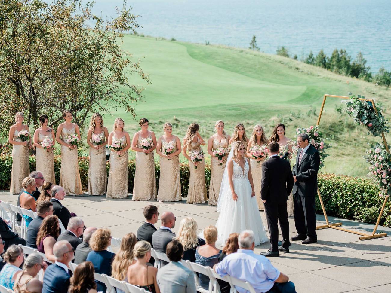 Wedding at Bay Harbor Golf Club