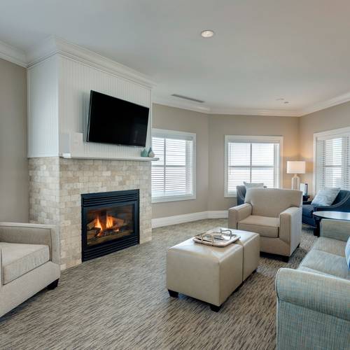 Tower Parlor hotel room, Inn at Bay Harbor