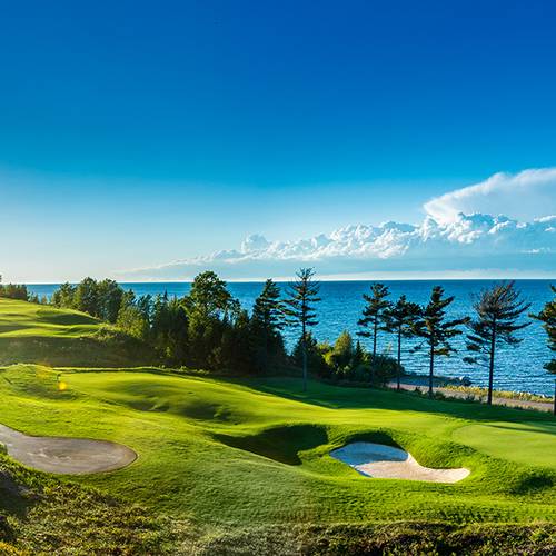 Quarry course on Lake Michigan, Bay Harbor Golf Club