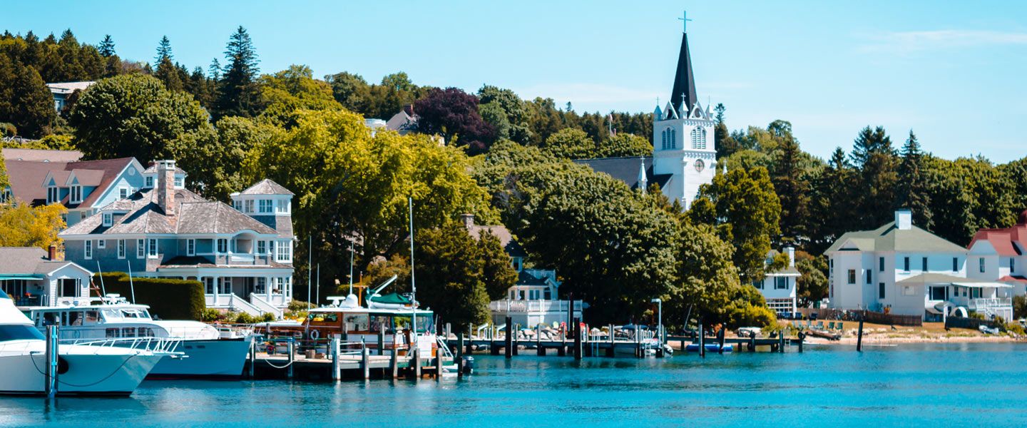 Mackinac Island marina