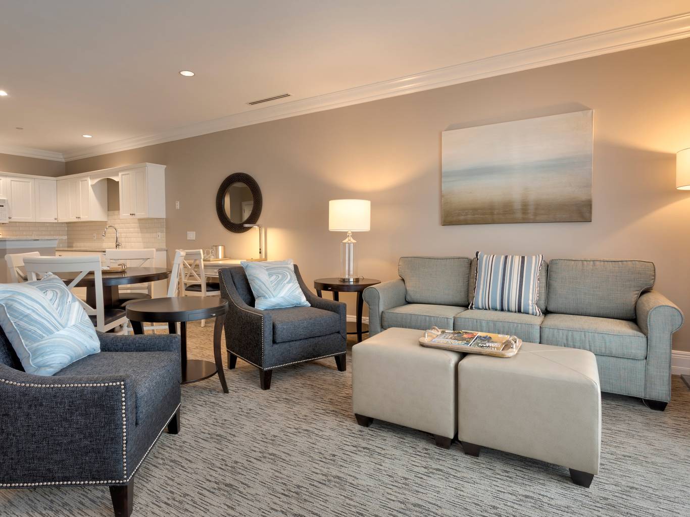 Specialty Suite living area, Inn at Bay Harbor