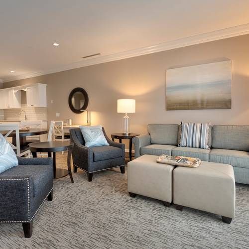 Specialty Suite living area, Inn at Bay Harbor
