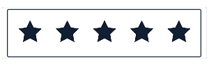 Five white stars