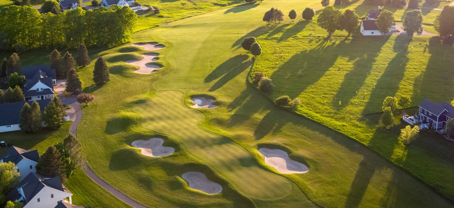 Crooked Tree Golf Club aerial view