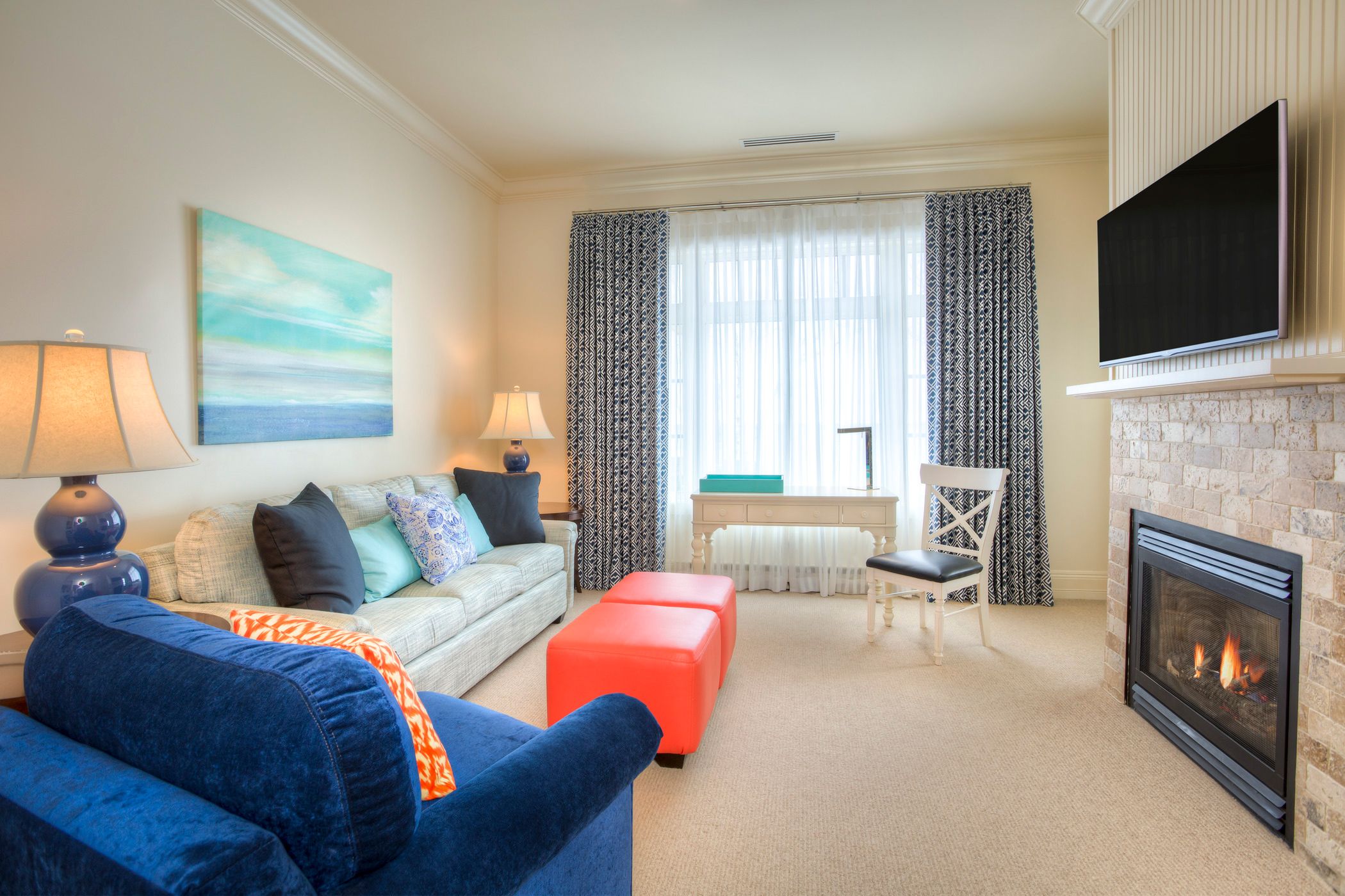 Master Suite bedroom, Inn at Bay Harbor