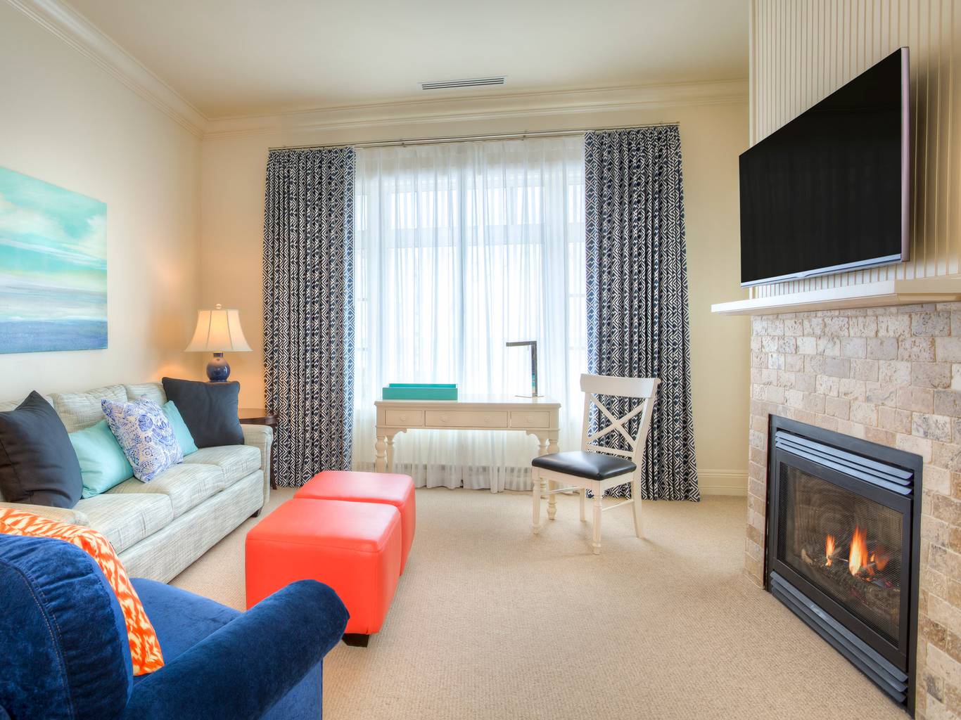 Master Suite bedroom, Inn at Bay Harbor