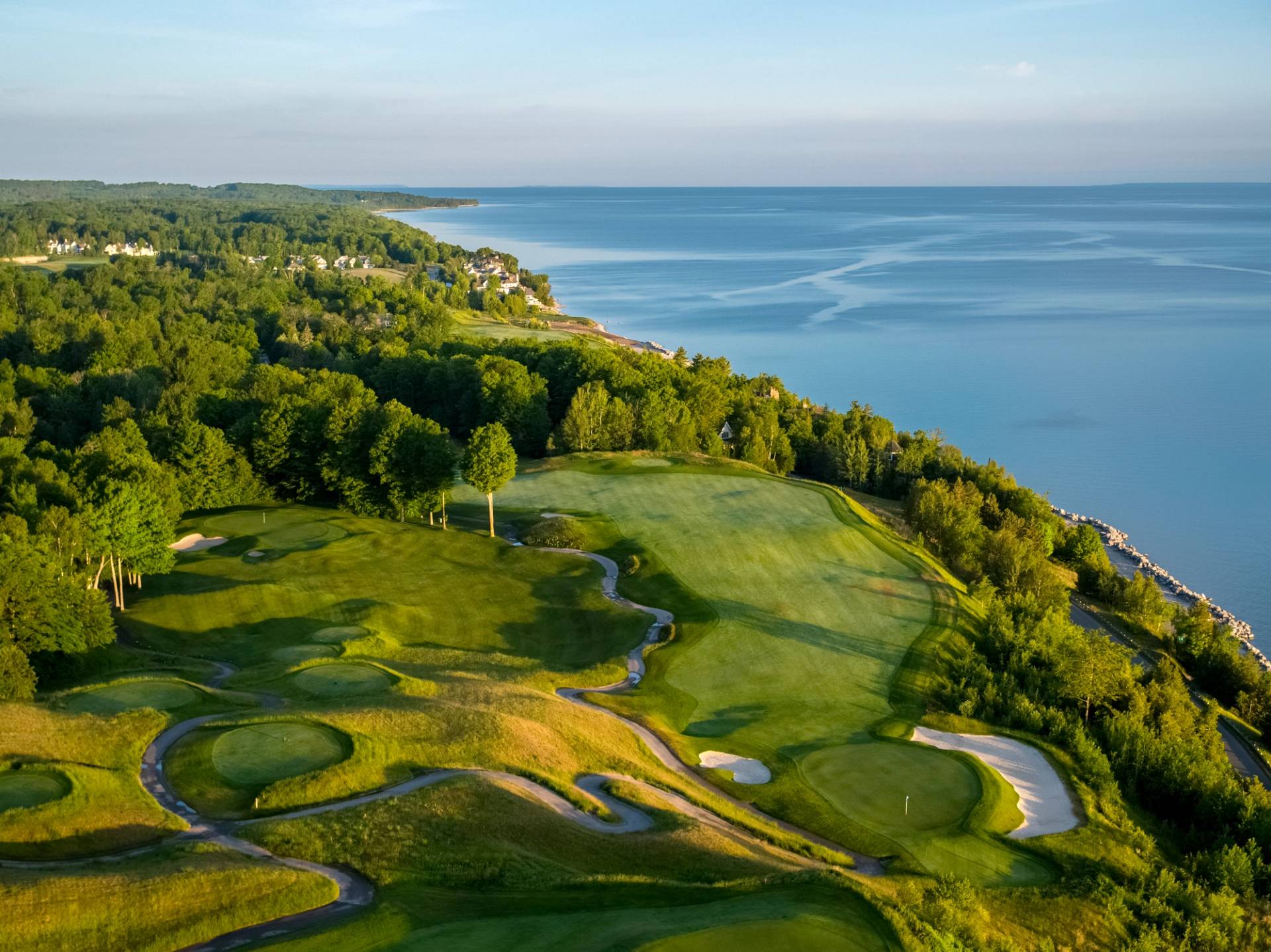 The Links course on Lake Michigan, Bay Harbor Golf Club