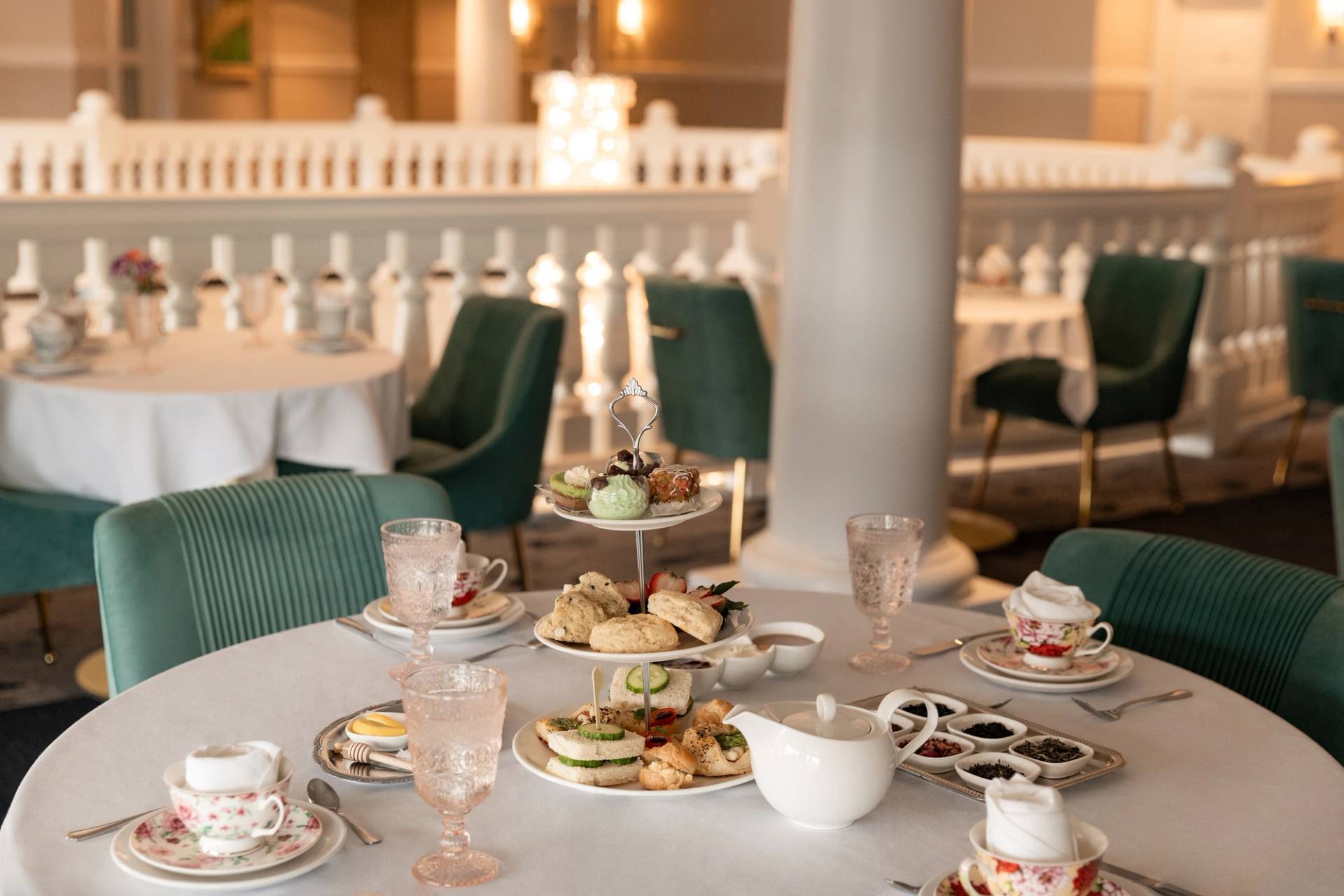 Afternoon Tea space, Inn at Bay Harbor