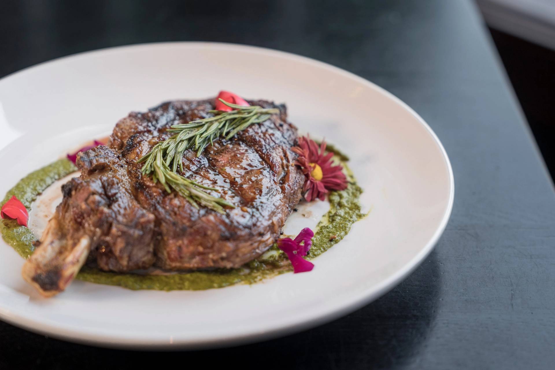 Bone-in ribeye, Vintage Chophouse | Wine Bar