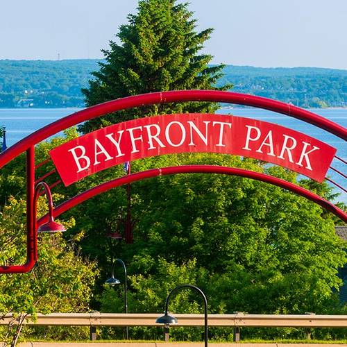 Bayfront park, Petoskey