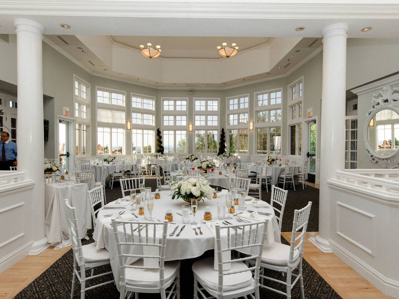 Arthurs 27 at Bay Harbor Golf Club, wedding decor