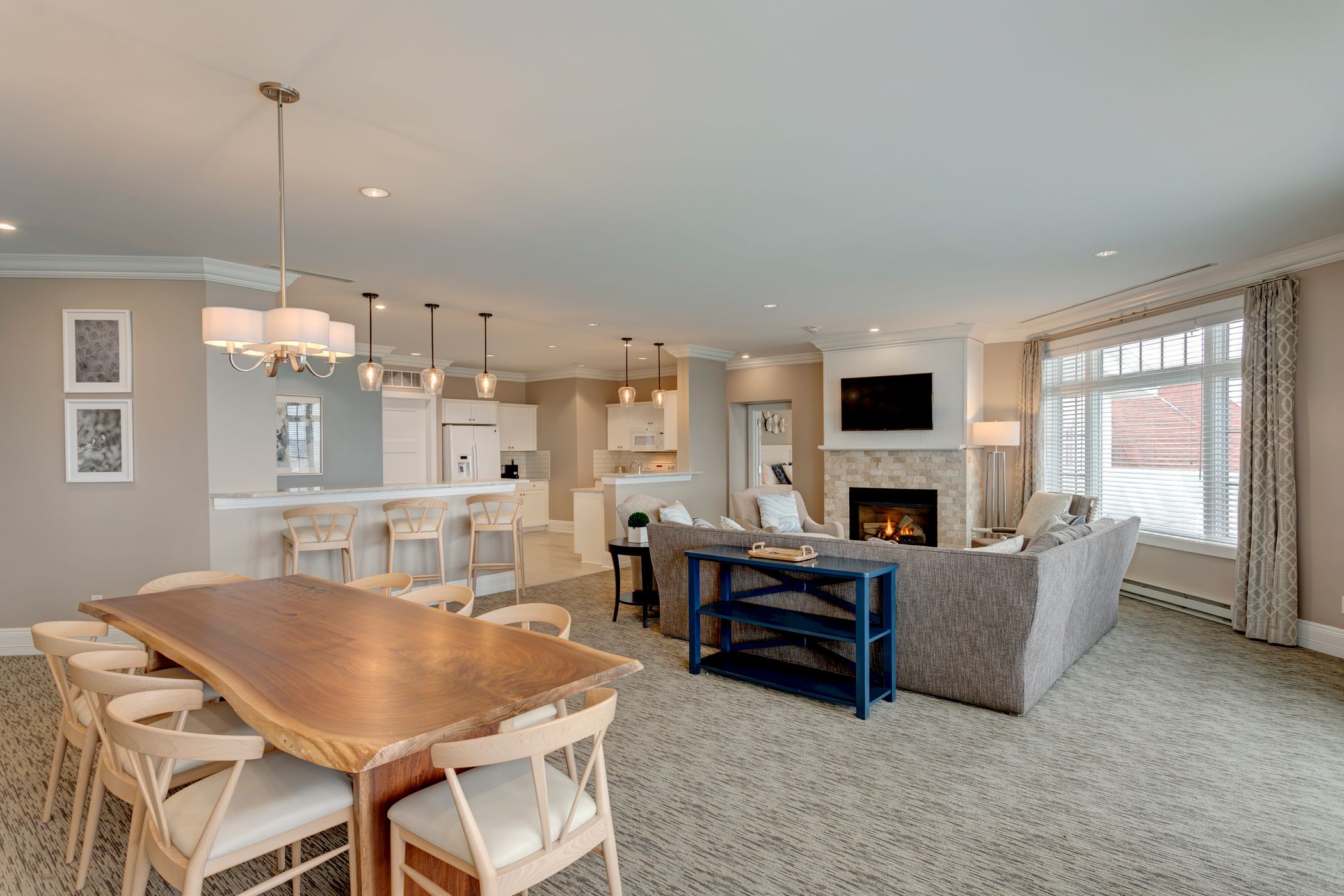 Penthouse living area, Inn at Bay Harbor