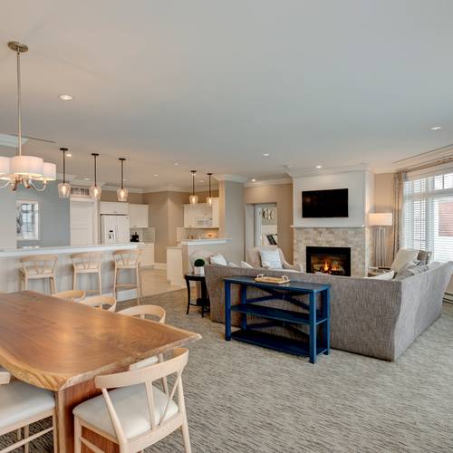 Penthouse living area, Inn at Bay Harbor