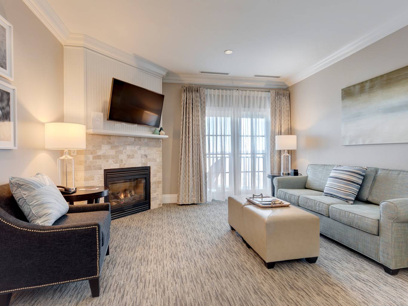 Parlor Suite living area, Inn at Bay Harbor