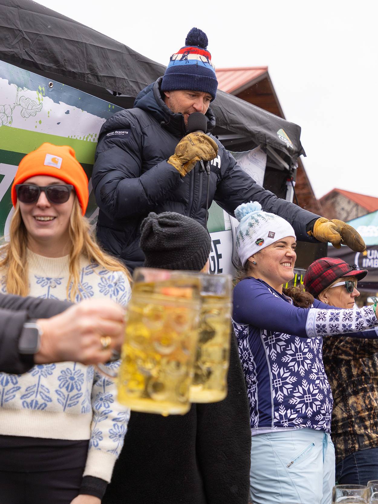 Beer tent at the Hops 'N Highlands event