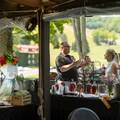People gather to taste bourbon