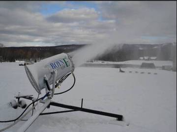 A snow gun