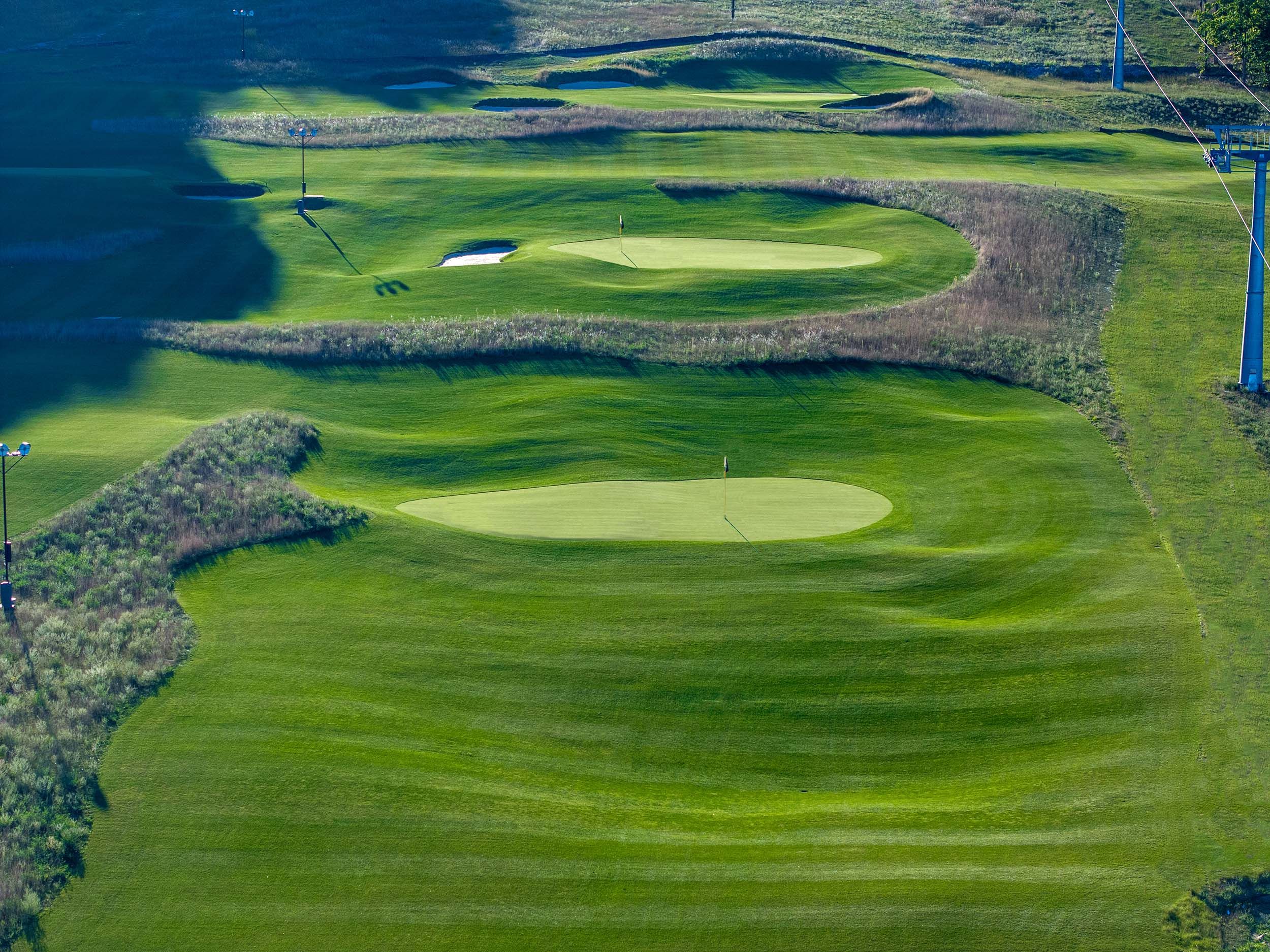 Done shot of holes 3 through 5 on Doon Brae