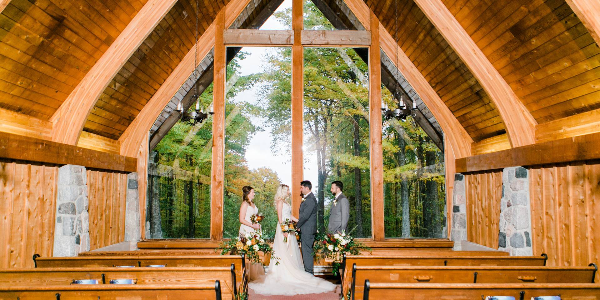 A wedding at the Graham Chapel