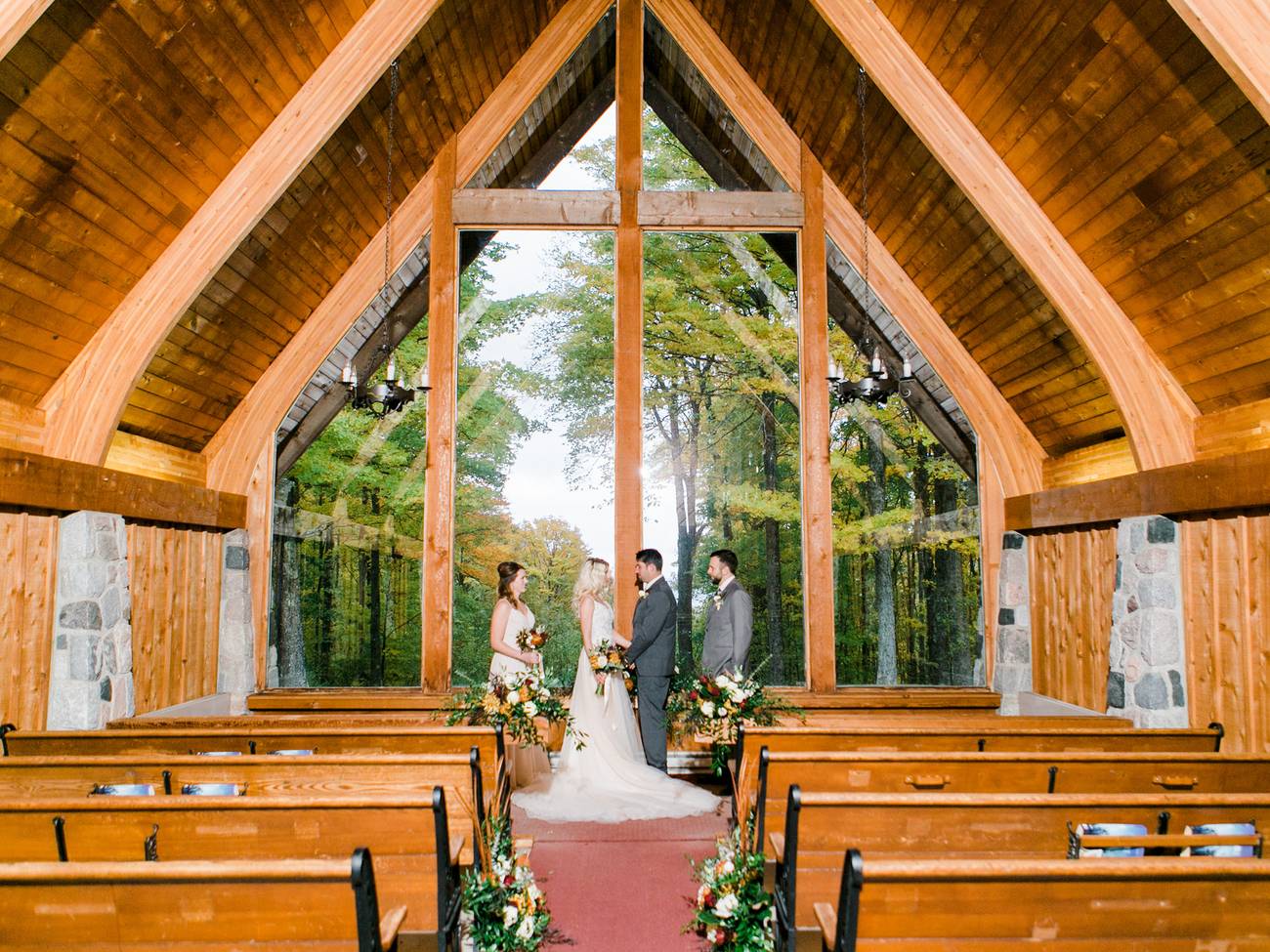 A wedding at the Graham Chapel
