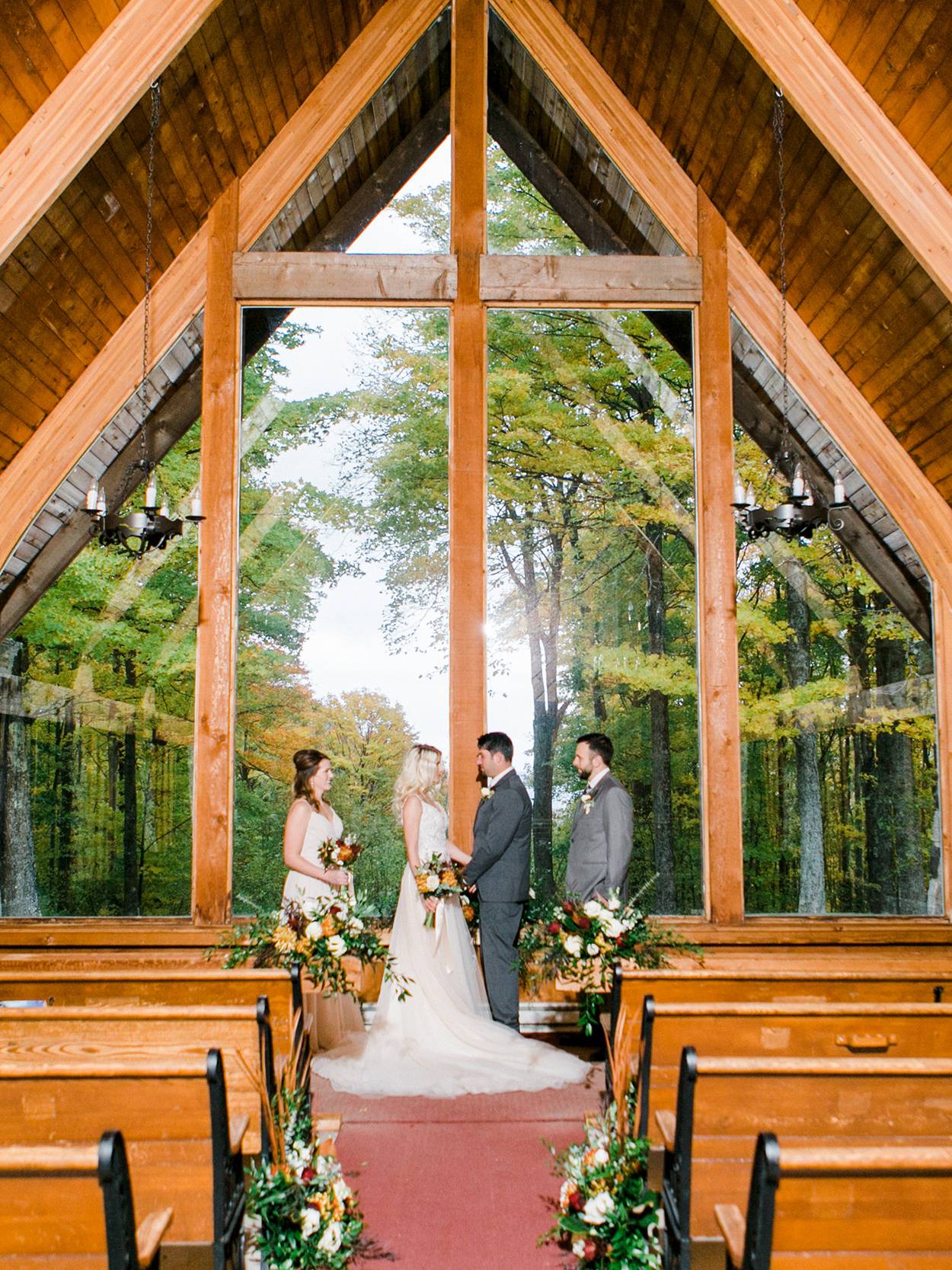 A wedding at the Graham Chapel