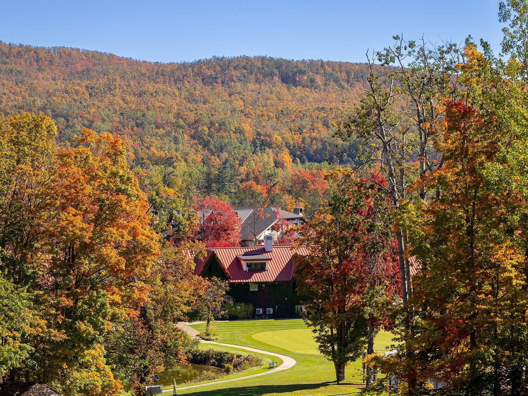 The Highlands fall foliage