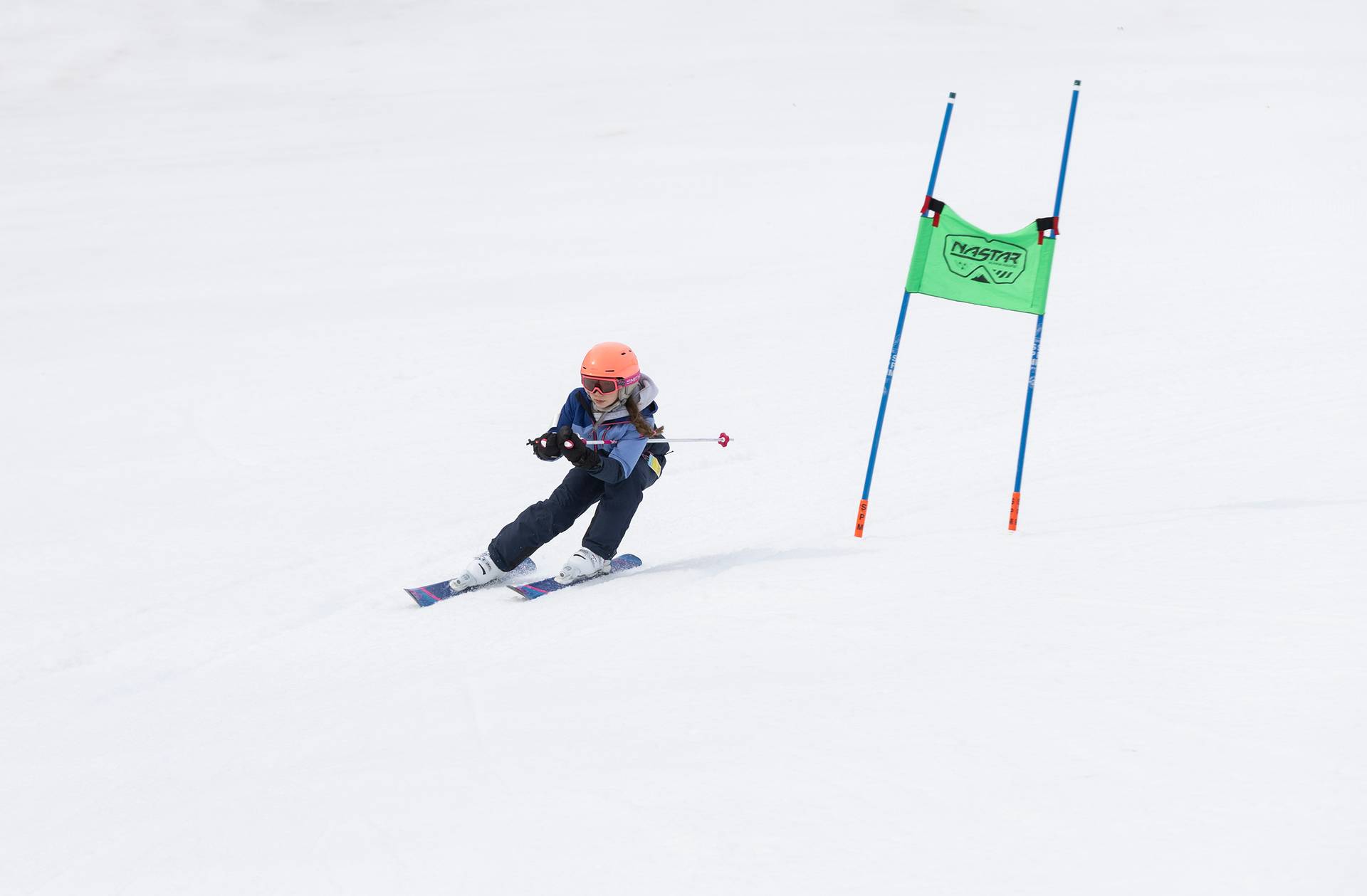 A ski racer