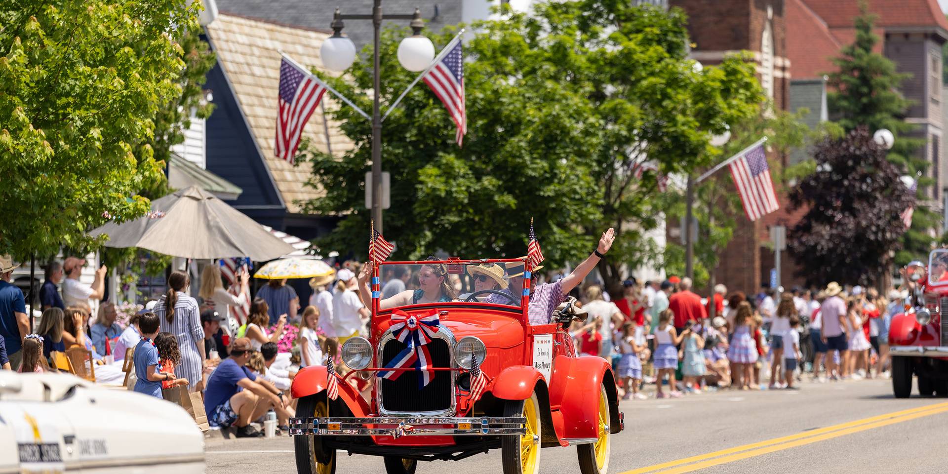 4th of July parade in Harbor Springs