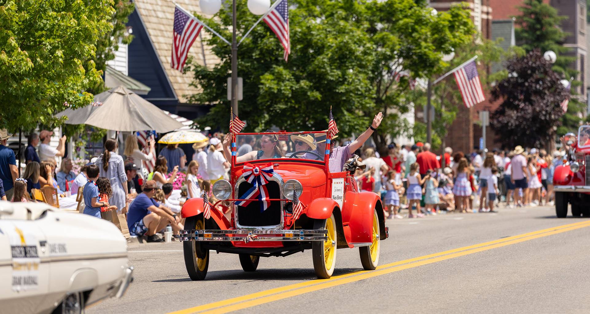 4th of July parade in Harbor Springs