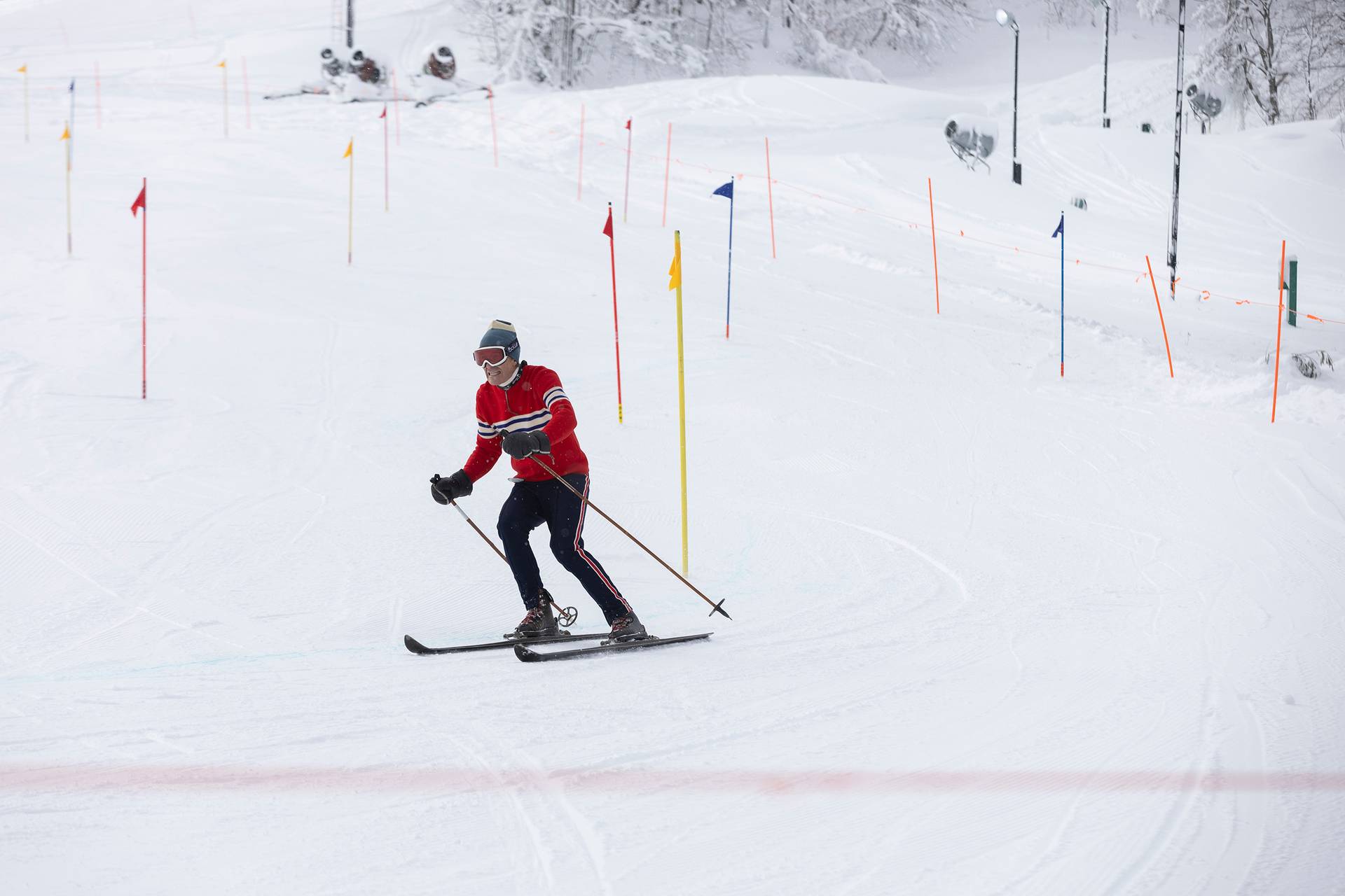 Vintage ski race at The Highlands