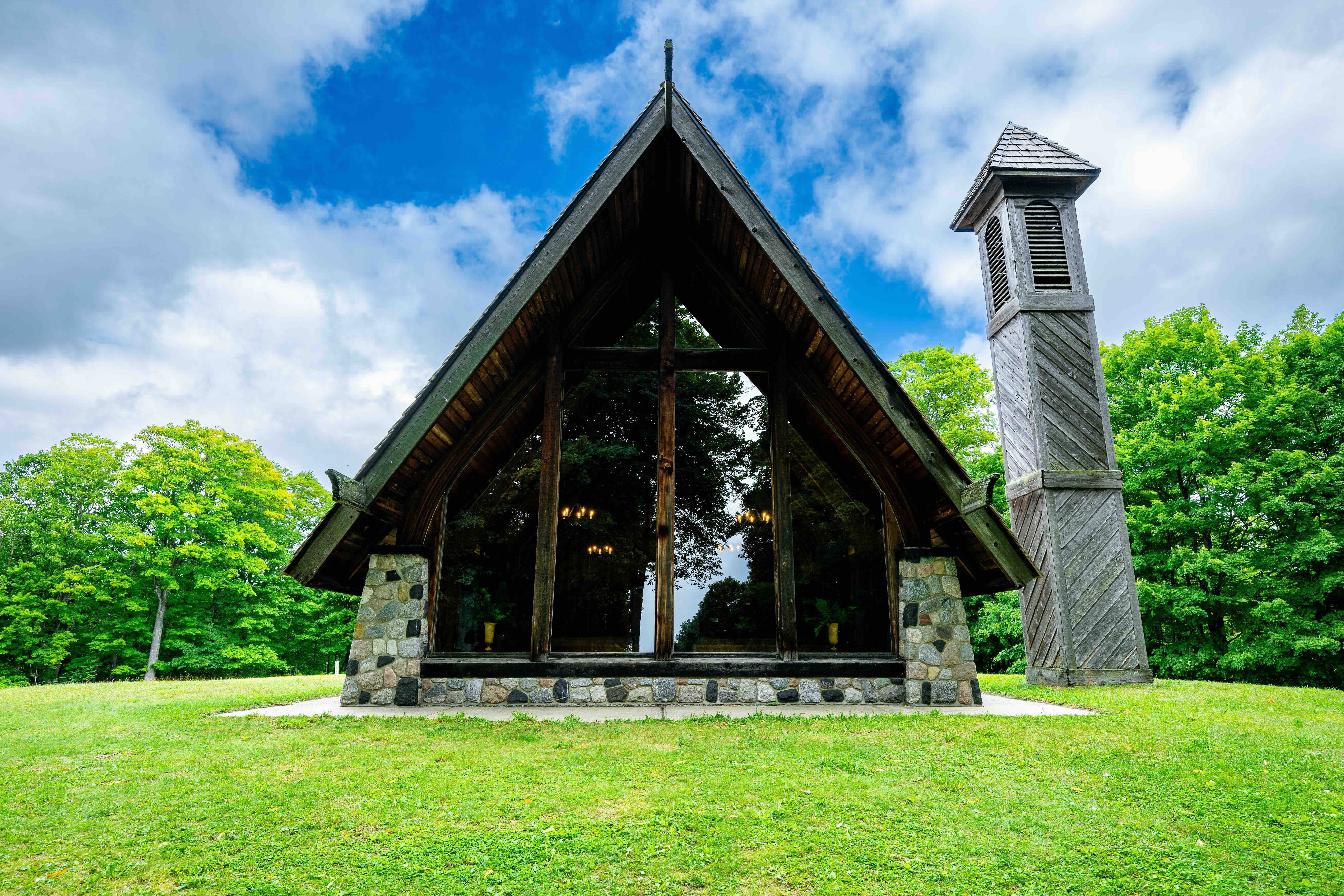 Graham chapel in summer