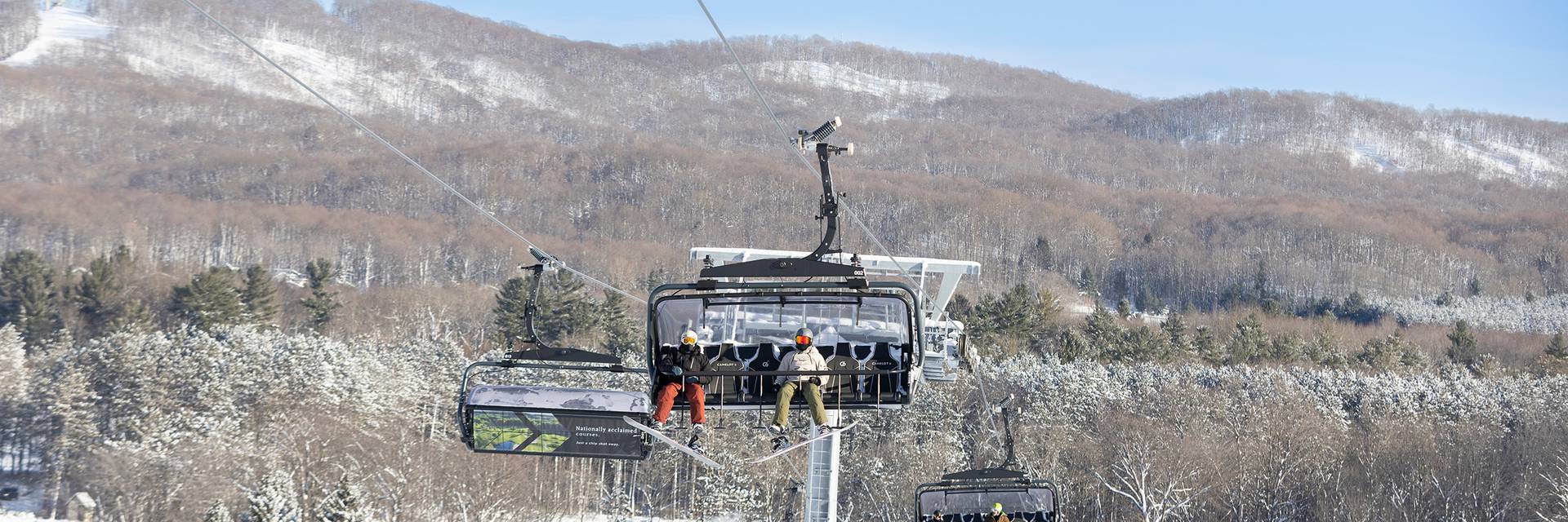 Camelot 6 chairlift at The Highlands