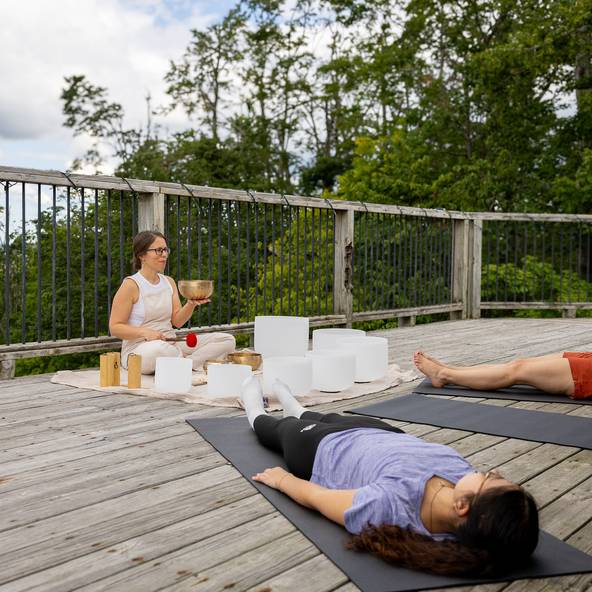 North Peak Hike & Sound Bath at The Highlands