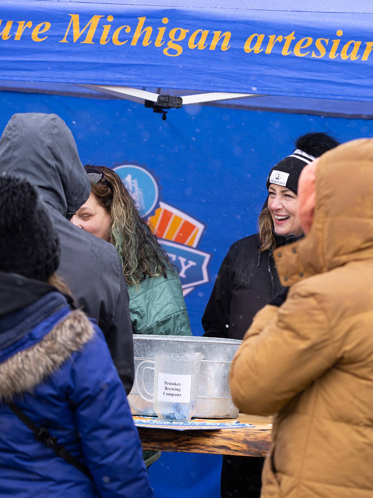 Beer tent at the Hops 'N Highlands event