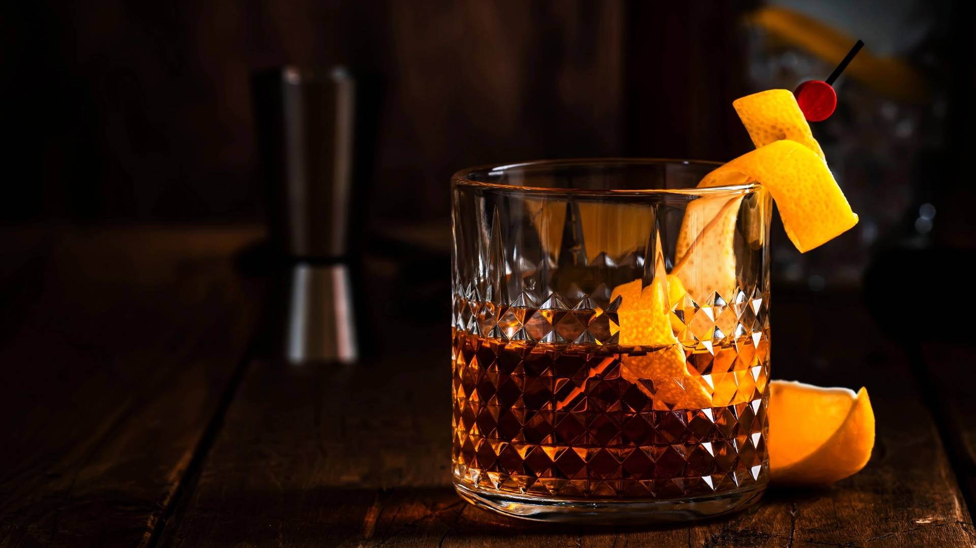 Bourbon cocktail