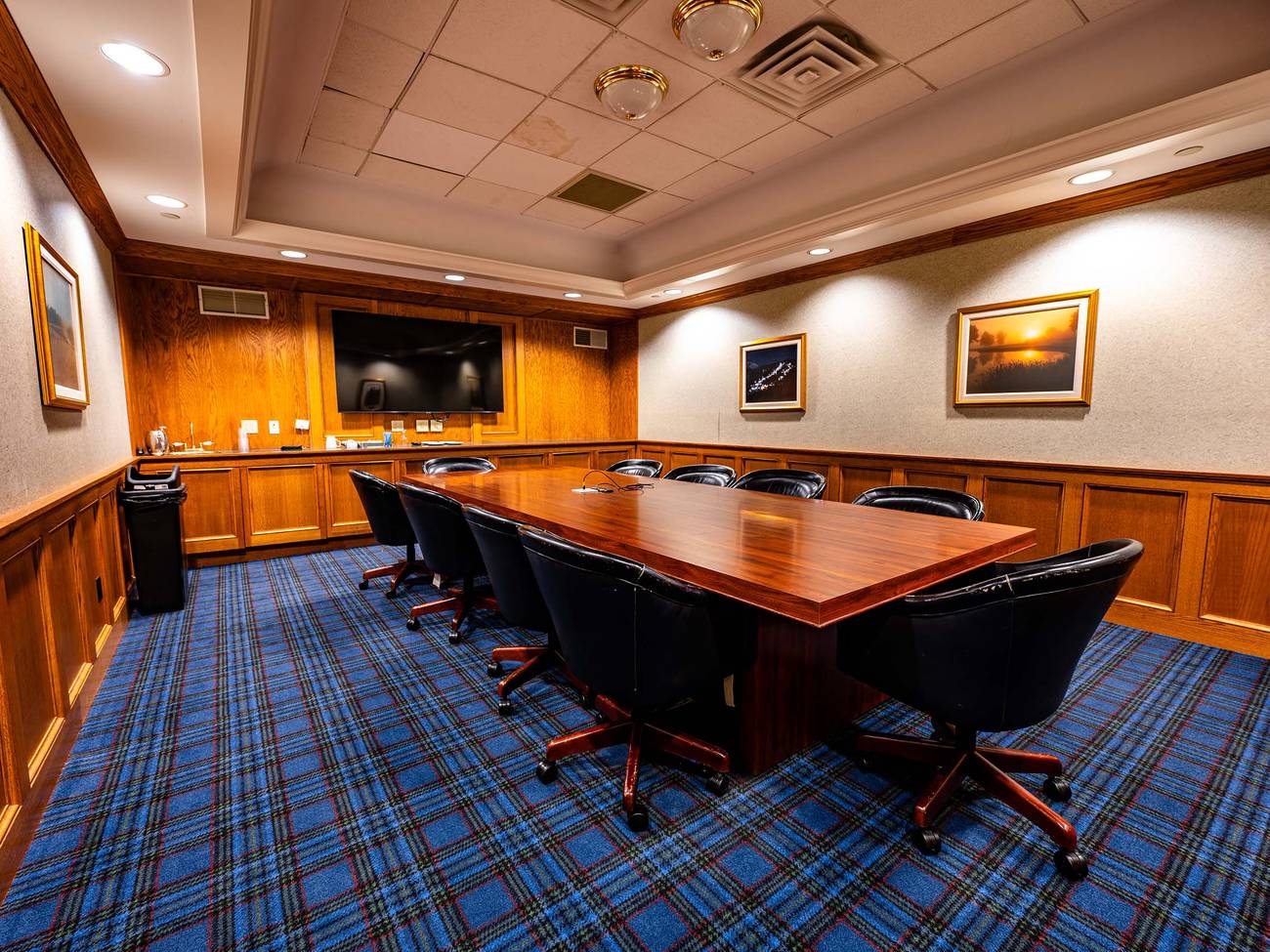A meeting space at The Highlands