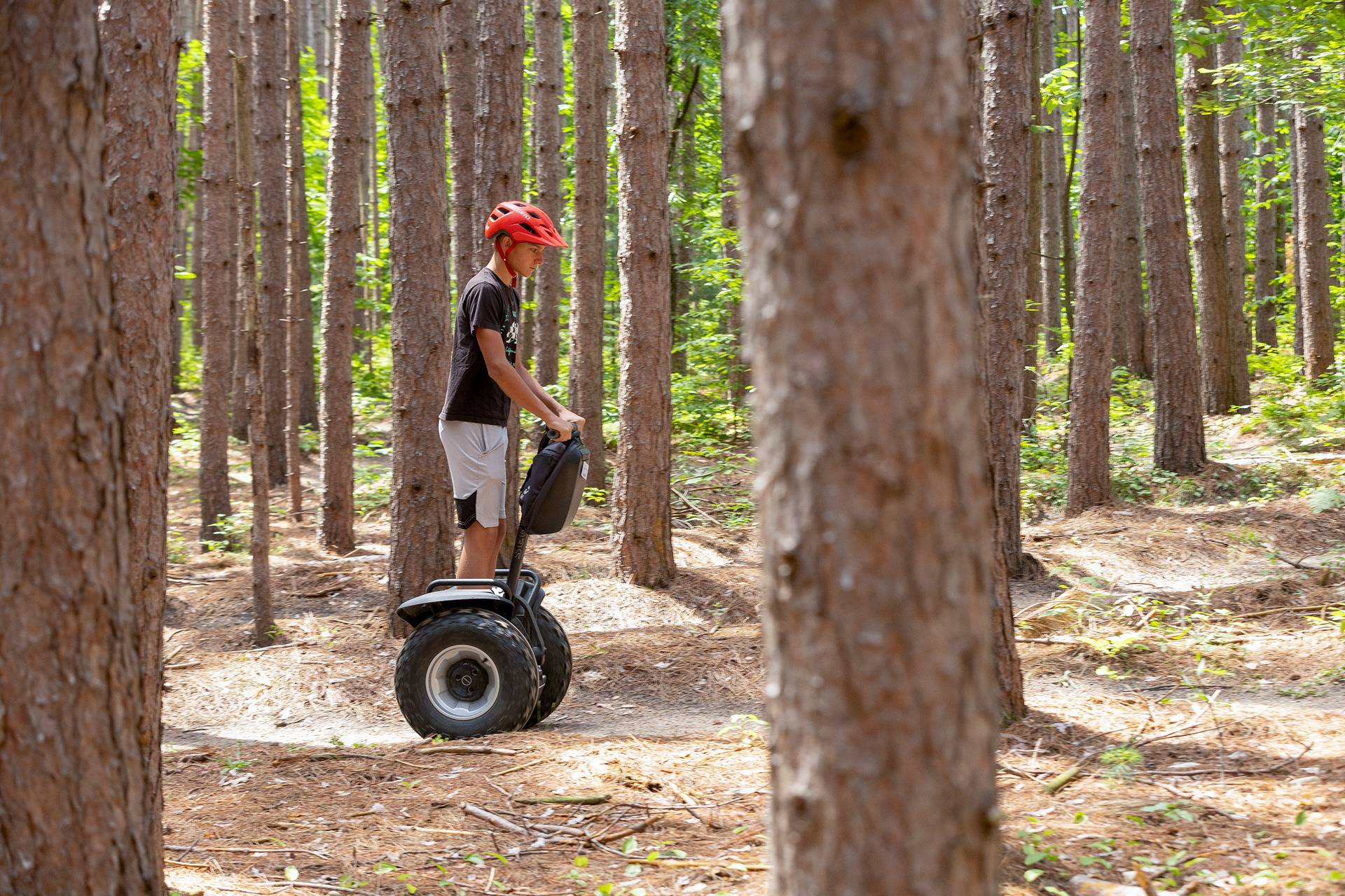 A segway tour at The Highlands