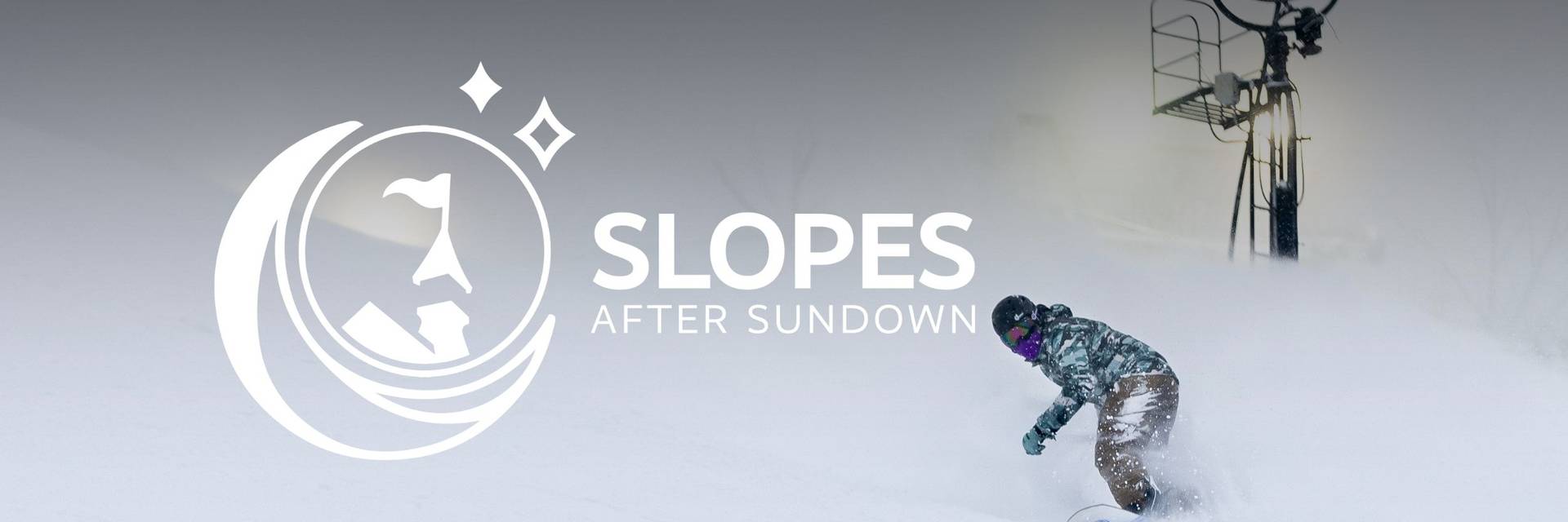 Slopes After Sundown Graphic