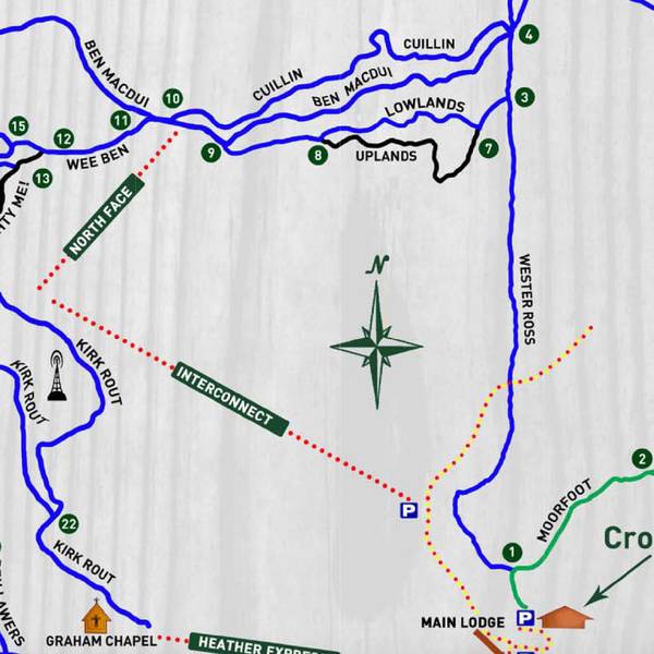 Nordic Trail Map